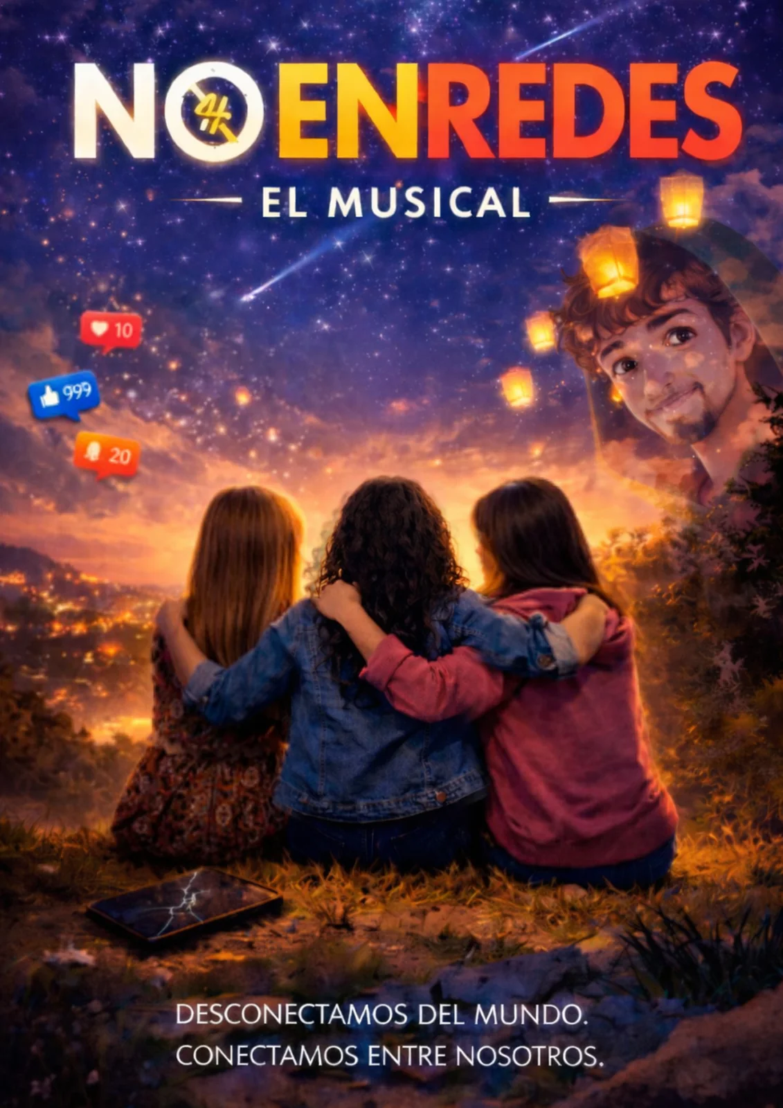 Cartel del musical NO Enredes