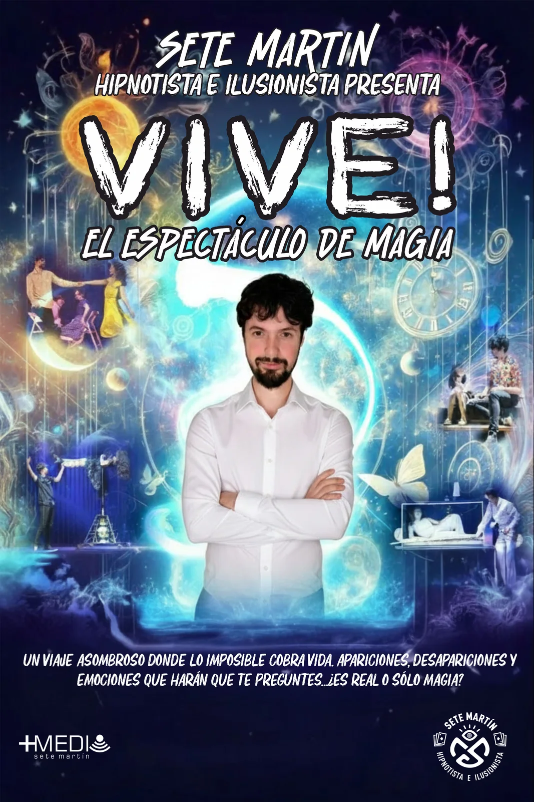 Cartel del espectáculo VIVE!
